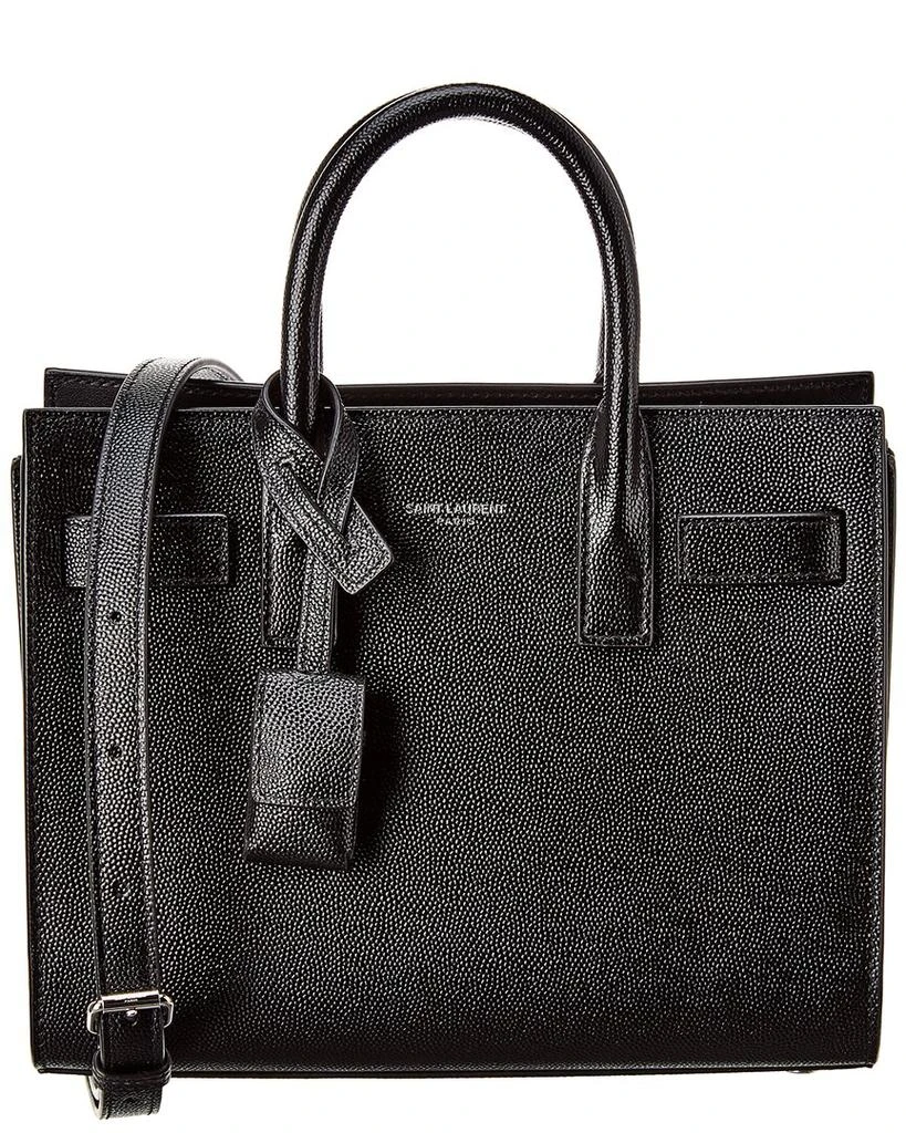 商品Yves Saint Laurent|Saint Laurent Sac De Jour Nano Leather Satchel,价格¥11798,第1张图片