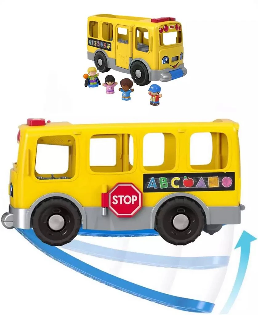 商品Fisher Price|Time for the Big Kid Friendly, Singing with Friends School Bus,价格¥375,第2张图片详细描述