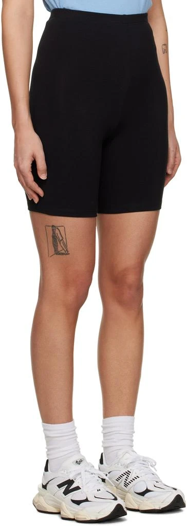 商品Sporty & Rich|Black 'Made In USA' Shorts,价格¥419,第2张图片详细描述