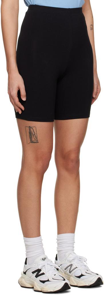 商品Sporty & Rich|Black 'Made In USA' Shorts,价格¥646,第4张图片详细描述