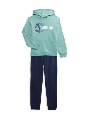 商品Timberland|Boy’s 2-Piece Hoodie & Joggers Set,价格¥259,第1张图片