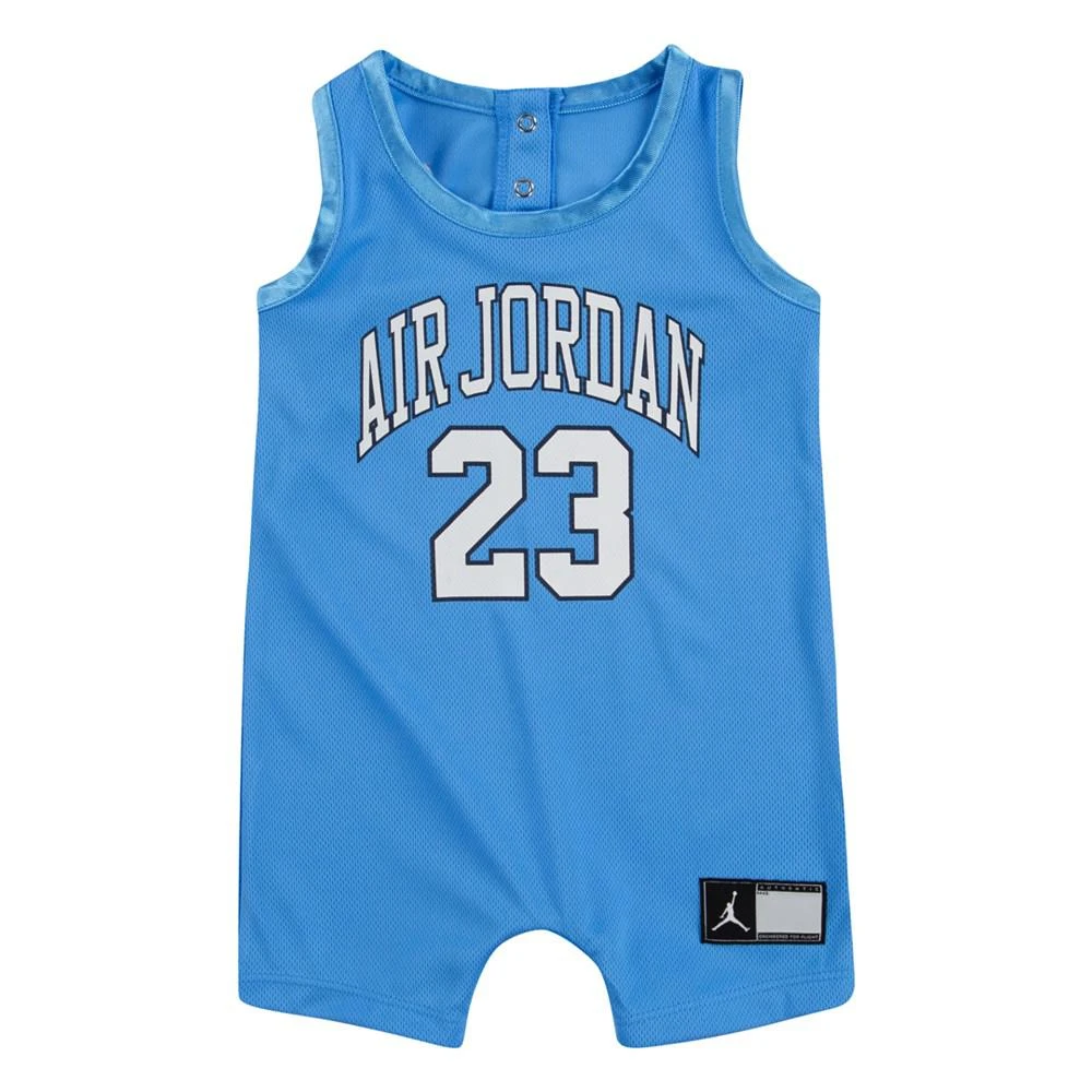 商品Jordan|Baby Boys Sleeveless Mesh Jersey DNA Romper,价格¥136,第1张图片