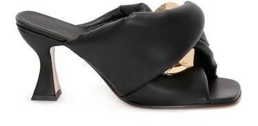 商品JW Anderson|链条扭纹皮革穆勒鞋,价格¥3066,第3张图片详细描述