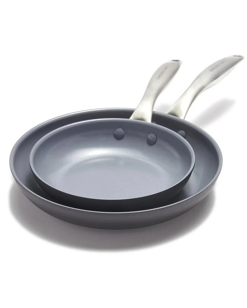商品GREENLIFE|GreenLife 2pk Frypan Set,价格¥316,第2张图片详细描述