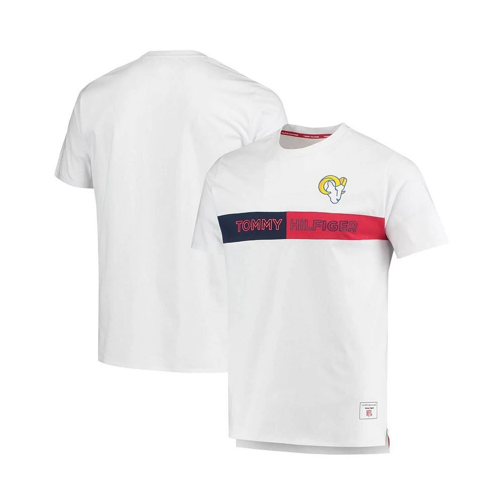 商品Tommy Hilfiger|Men's White Los Angeles Rams Core T-shirt,价格¥302,第1张图片