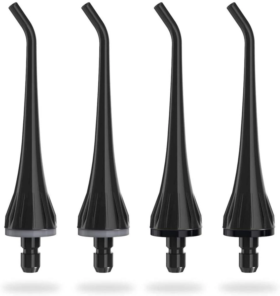 商品Fairywill|Fairywill's Water Flosser Tip REPLC 4 Pcs, ONLY Fits for the FW 5020, Family Water Flosser REPLC Tips, Eco-Friendly Durable ABS Material - (in 2 Colors Black & Grey),价格¥85,第1张图片