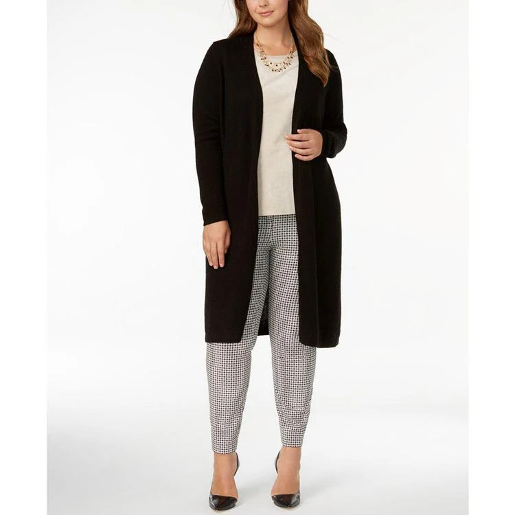 商品Charter Club|大码 Cashmere Maxi Duster Cardigan, Created for Macy's,价格¥599,第2张图片详细描述