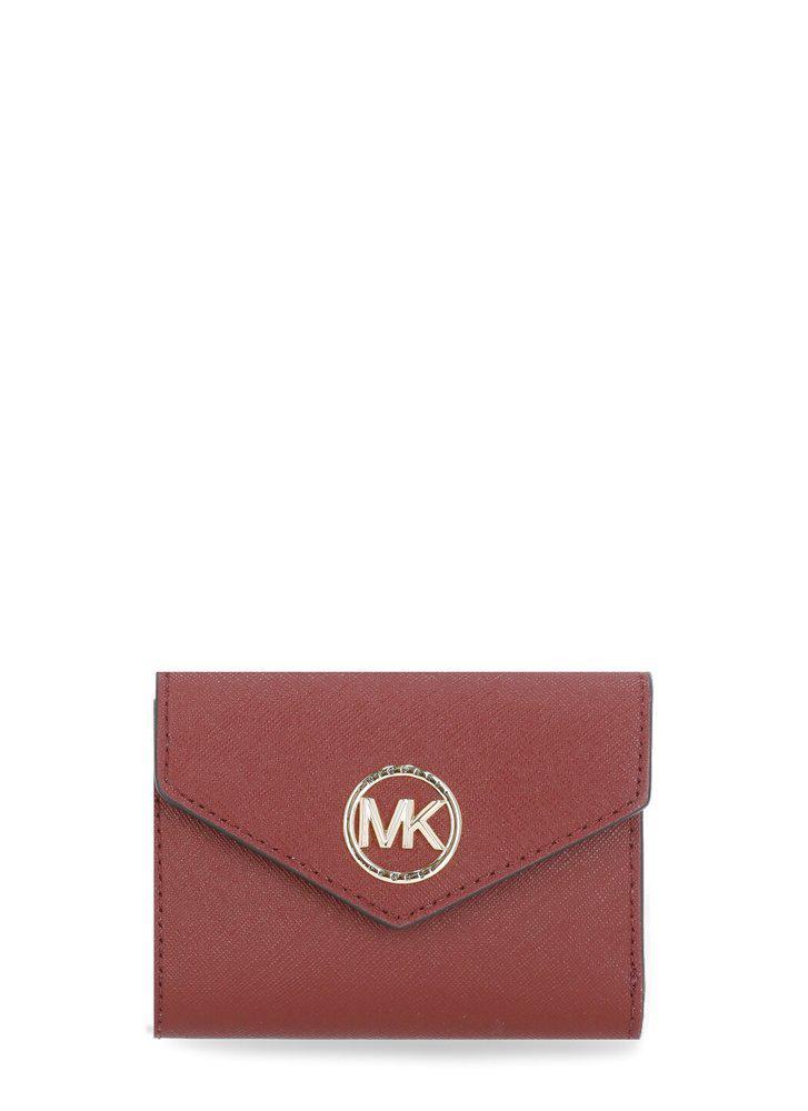 商品Michael Kors|Michael Michael Kors Carmen Logo Plaque Small Wallet,价格¥604,第1张图片