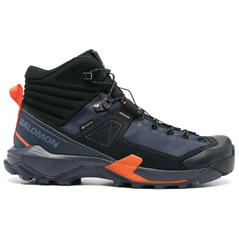 商品[国内直发] Salomon|萨洛蒙 Salomon X Ultra 简约舒适 防滑耐磨 高帮 登山鞋 男女同款 黑蓝色,价格¥2051,第3张图片详细描述
