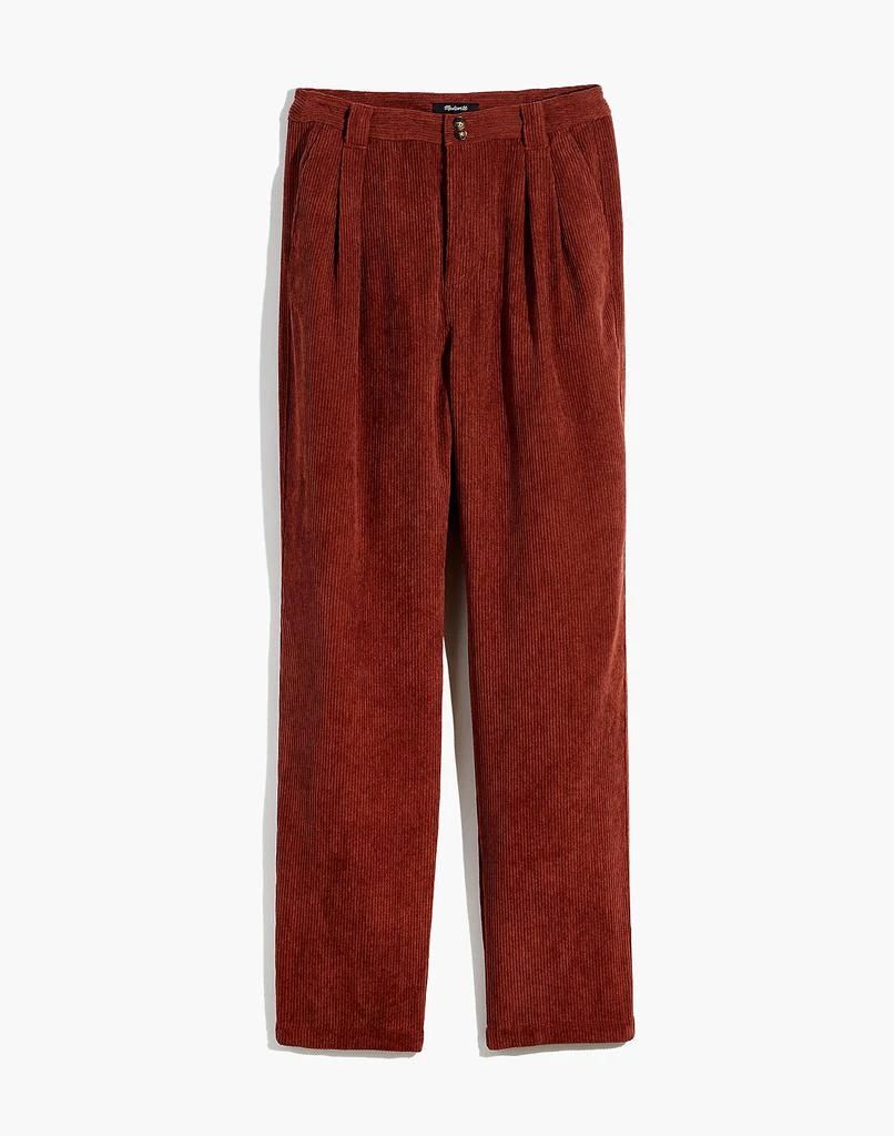 商品Madewell|Corduroy High-Rise Tapered Pants,价格¥401,第5张图片详细描述