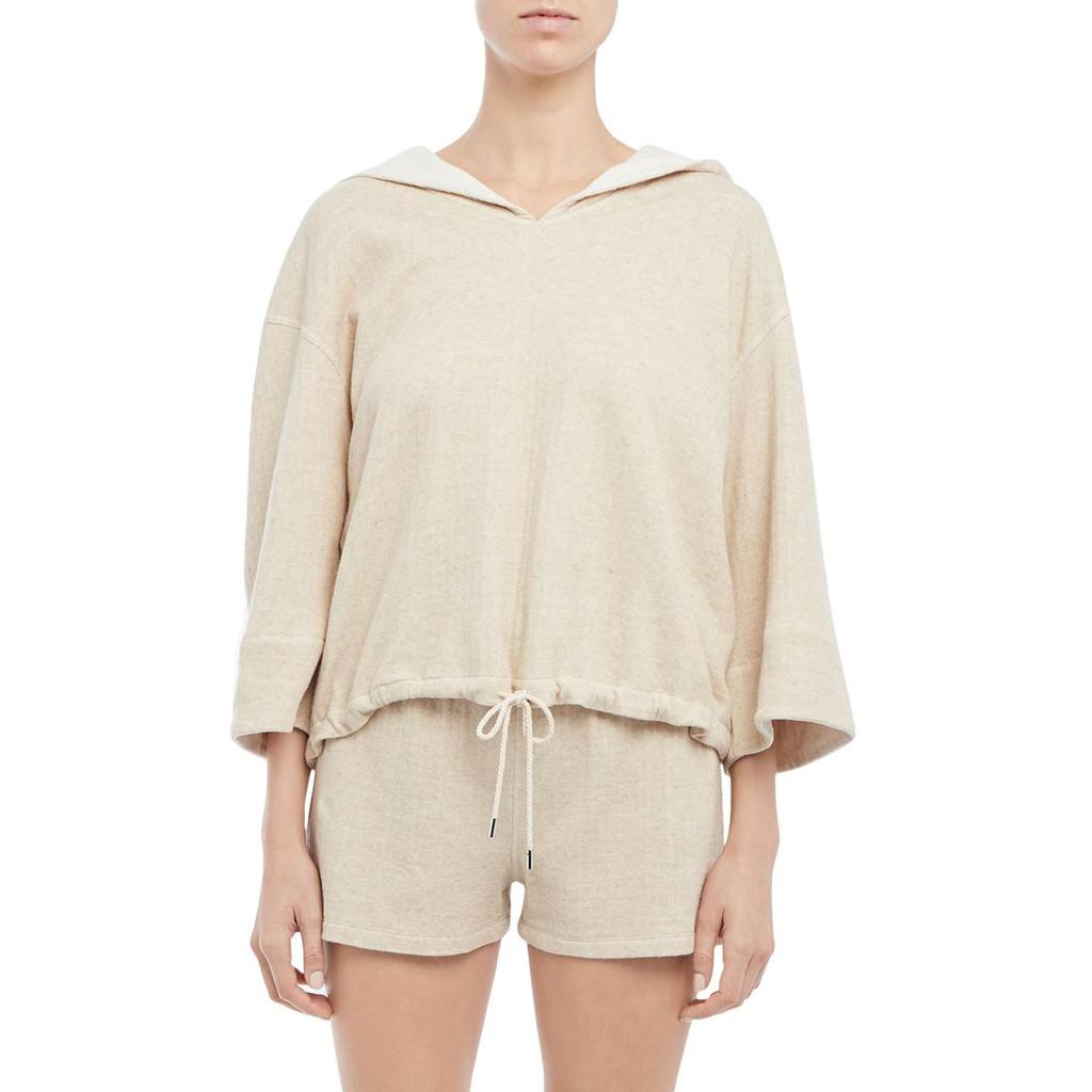 Theory Womens Linen Blend Sweatshirt Hoodie商品第1张图片规格展示