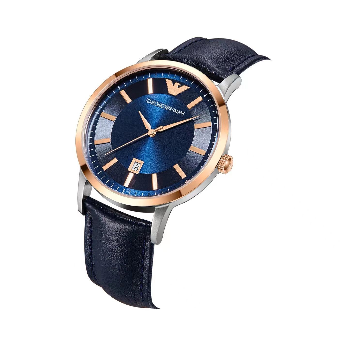Armani阿玛尼手表时尚商务男表简约轻奢腕表皮带石英表AR11188商品第3张图片规格展示