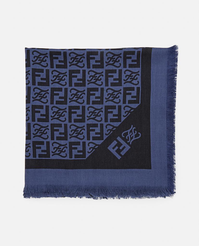 商品Fendi|FF SILK MIX SCARF,价格¥6196,第1张图片