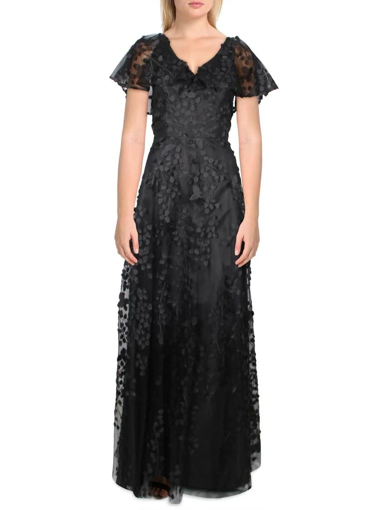 商品Carmen Marc Valvo|Womens Gown Embroidered Evening Dress,价格¥1154,第1张图片