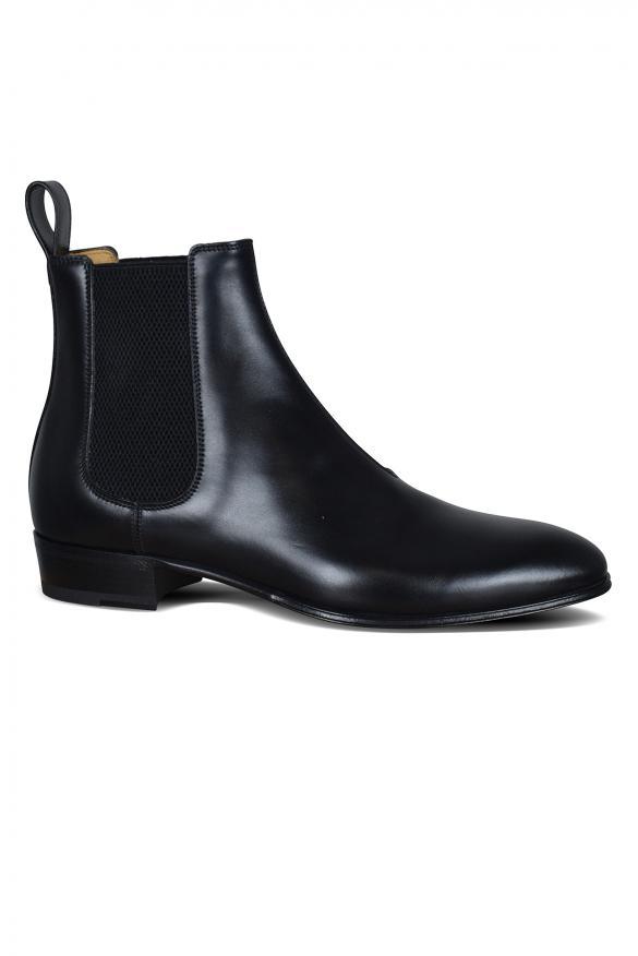 商品Gucci|Leather boots - Shoe size: 43,价格¥4657,第4张图片详细描述