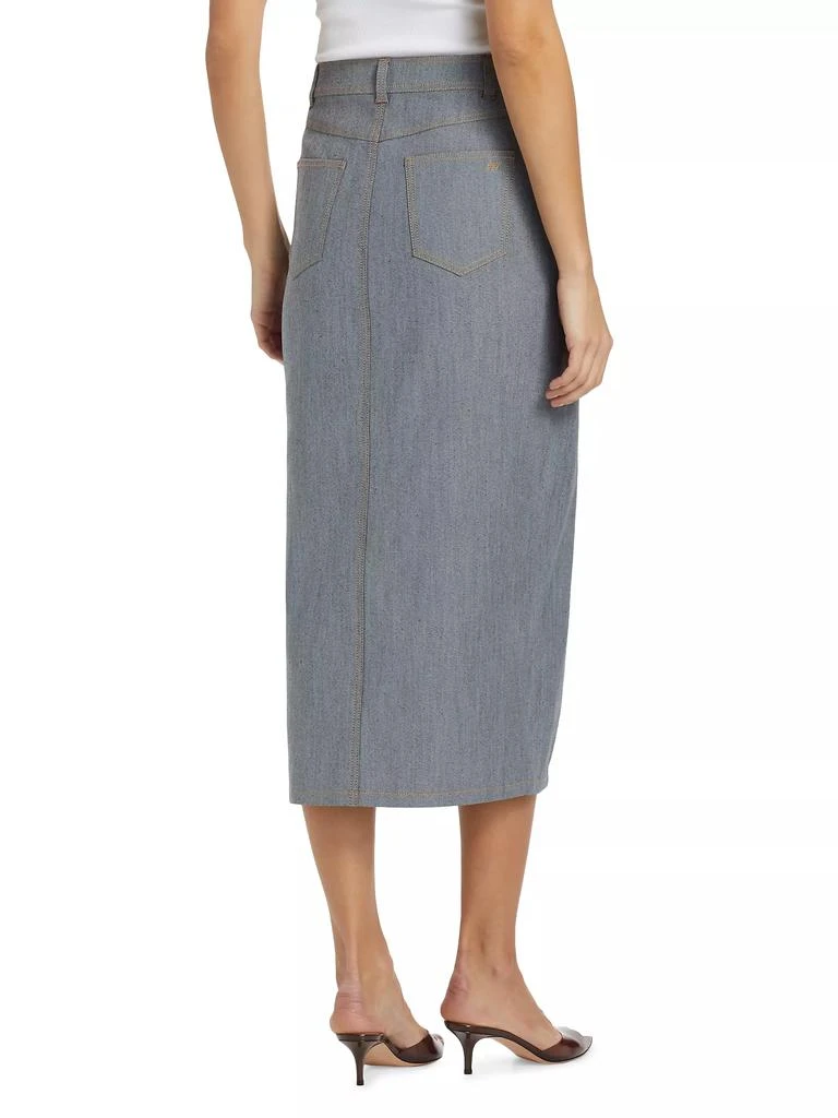 商品Cinq à Sept|Tana Denim Pencil Skirt,价格¥1120,第5张图片详细描述