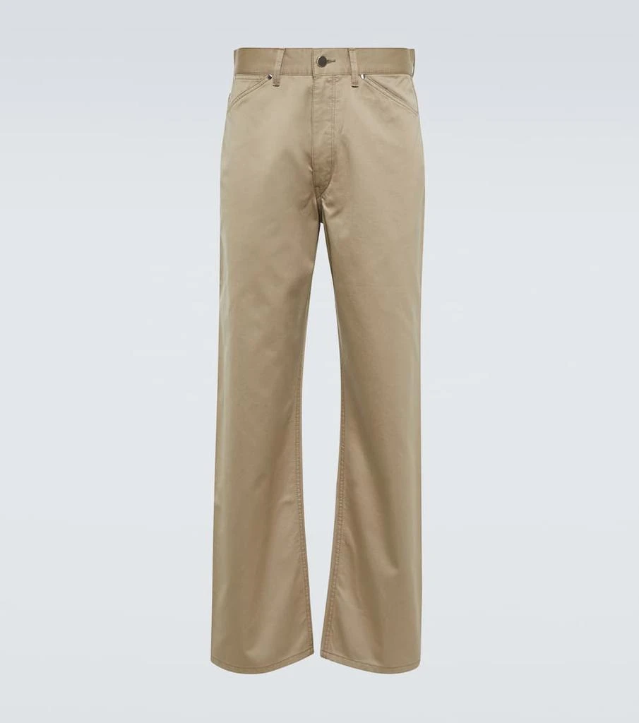 商品Lemaire|Straight-leg cotton pants,价格¥1854,第1张图片