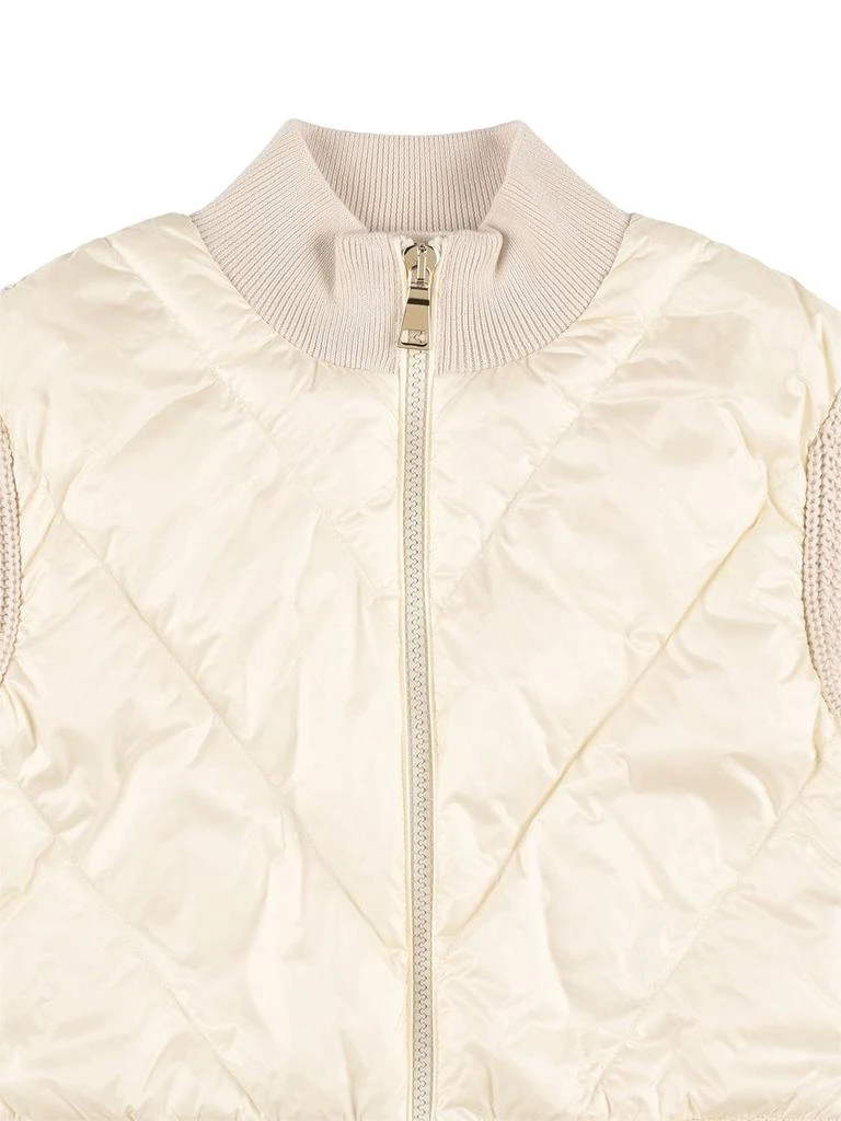 商品Moncler|Tricot Knit Cardigan Down Jacket,价格¥4363,第1张图片
