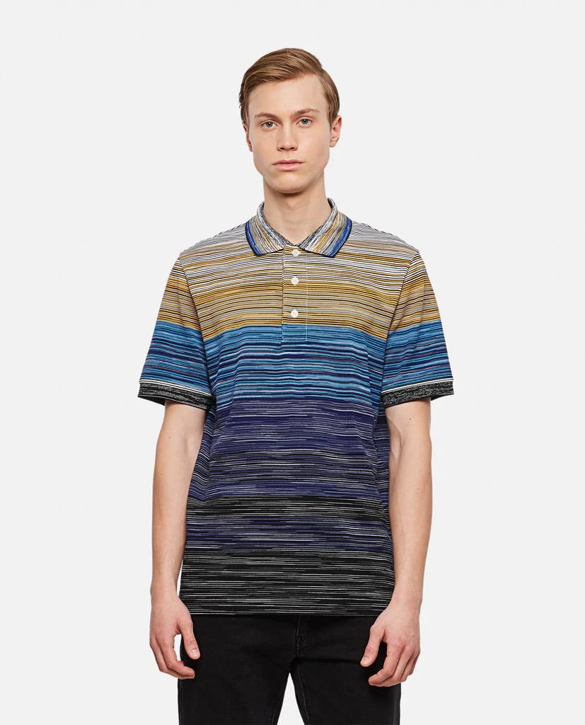 商品Missoni|COTTON STRIPED POLO SHIRT,价格¥2350,第1张图片