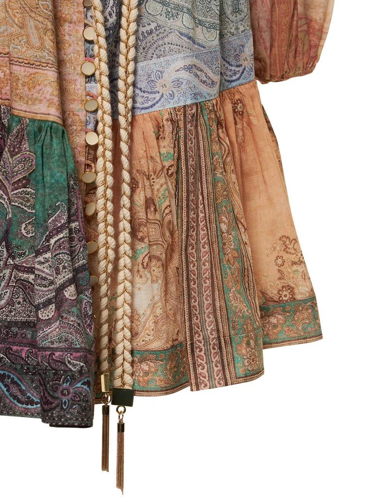 商品Zimmermann|Anneke Printed Cotton Mini Dress,价格¥3487,第4张图片详细描述