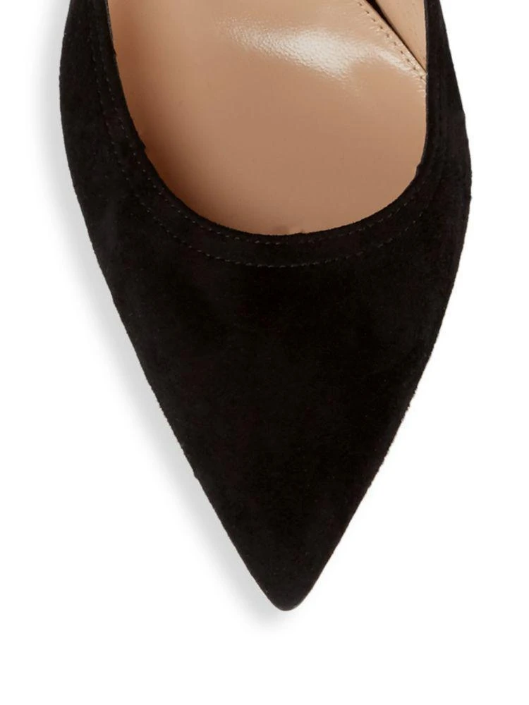 商品Gianvito Rossi|Suede Ankle Wrap Pumps,价格¥2365,第3张图片详细描述