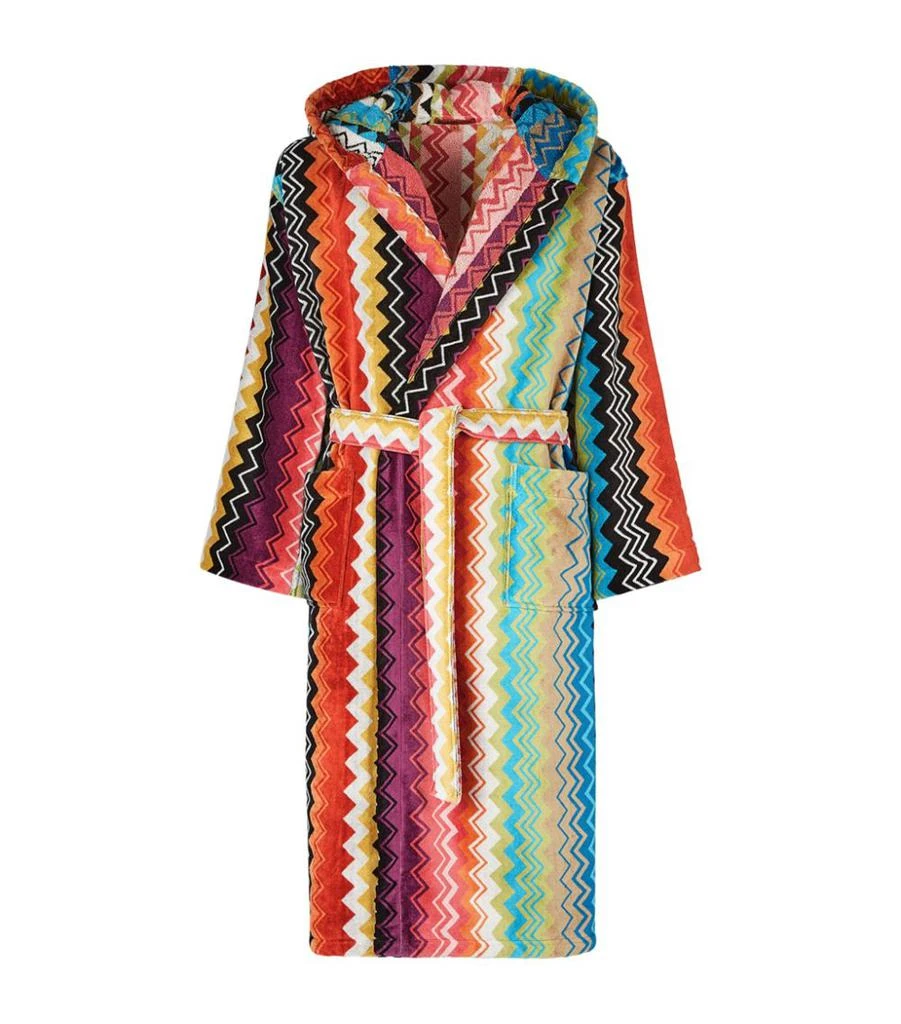 商品Missoni|Giacomo Hooded Bathrobe (Extra Large),价格¥3114,第1张图片