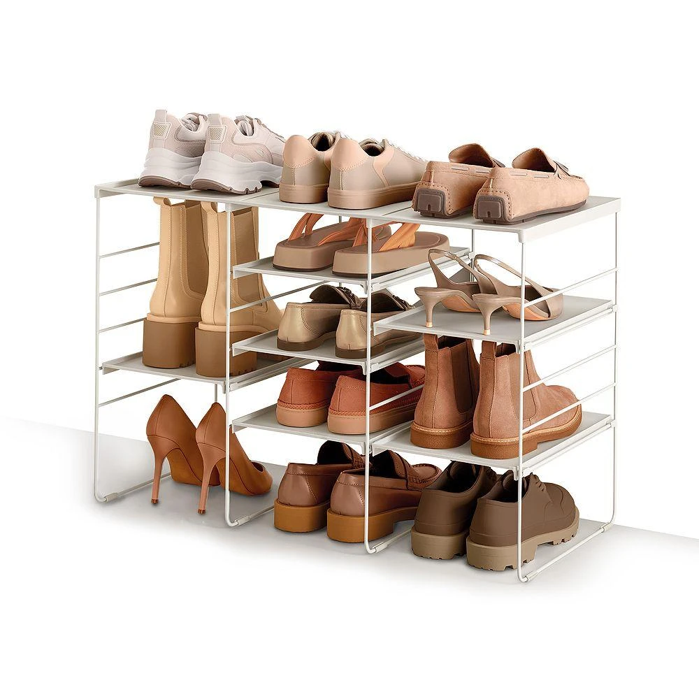 Level Plus Adjustable Shoe Rack, Stores 12 Pairs 商品