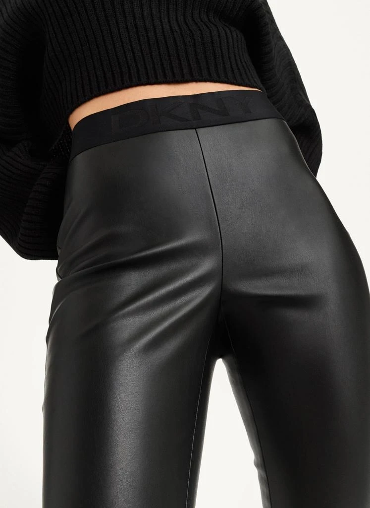 商品DKNY|Faux Leather Pull On Legging,价格¥343,第5张图片详细描述