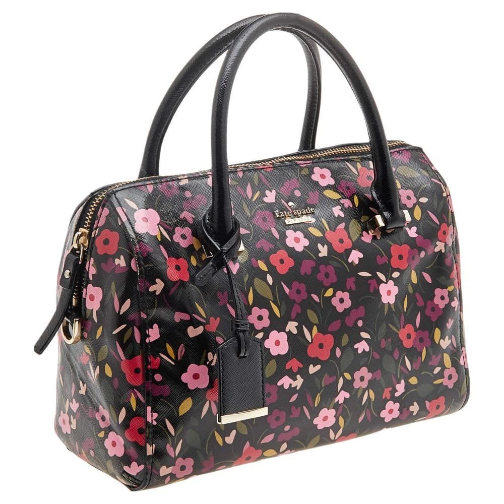 商品[二手商品] Kate Spade|Kate Spade Multicolor Floral Coated Canvas Cameron Street Lane Satchel,价格¥1191,第3张图片详细描述