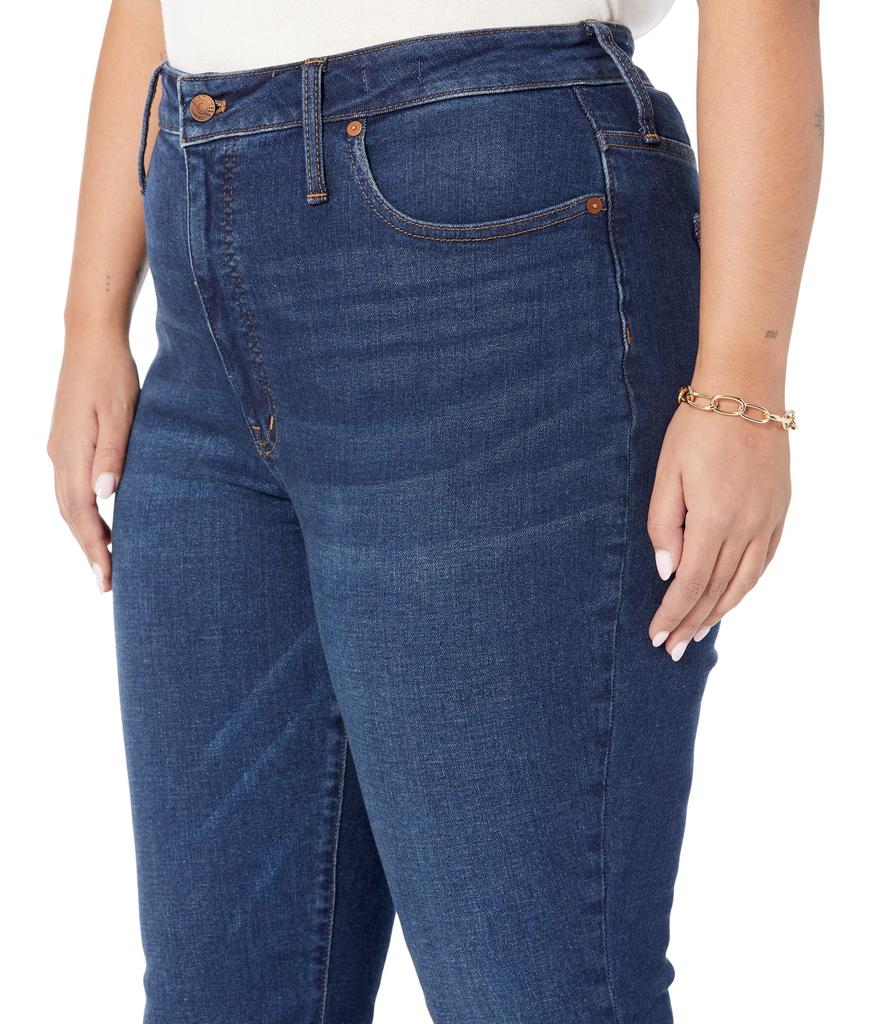 Curvy Skinny Flare Jeans in Colleton Wash商品第3张图片规格展示