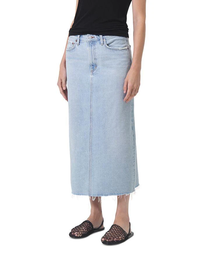 商品AGOLDE|Della Denim Midi Skirt,价格¥753,第1张图片