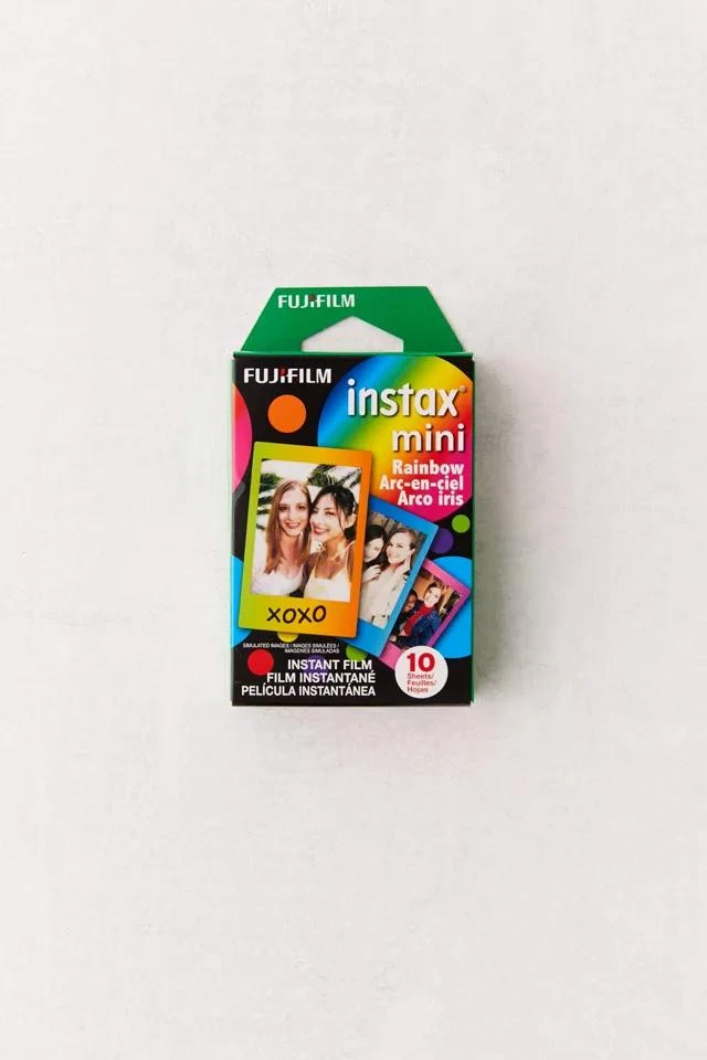 商品Fujifilm|Fujifilm INSTAX MINI Rainbow Film,价格¥166,第1张图片