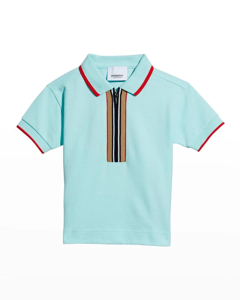 商品Burberry|Boy's Mini Samuel Polo Shirt, Size 6M-2Y,价格¥1082,第1张图片