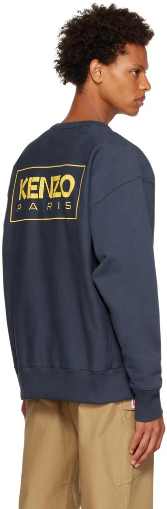 商品Kenzo|Blue Kenzo Paris Oversize Sweatshirt,价格¥1841,第3张图片详细描述