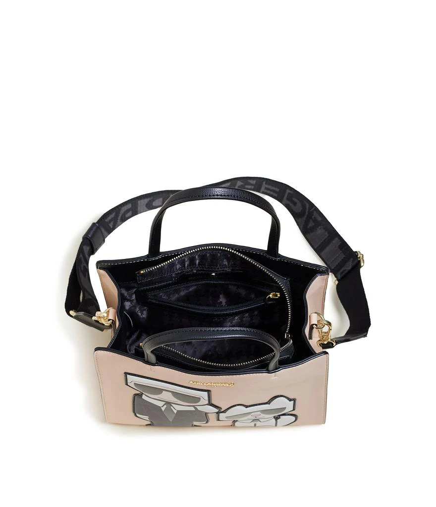 商品Karl Lagerfeld Paris|MAYBELLE TOP HANDLE SATCHEL,价格¥955,第3张图片详细描述