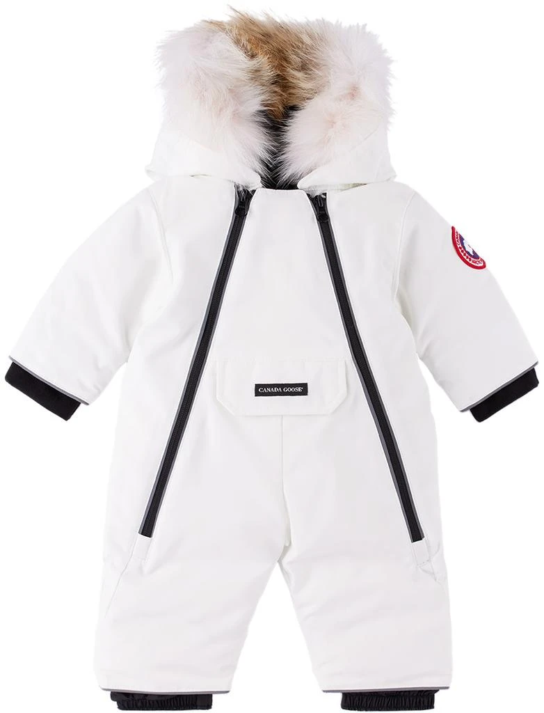商品Canada Goose|Silver Baby Down Crofton Hoody Jacket,价格¥4293,第1张图片