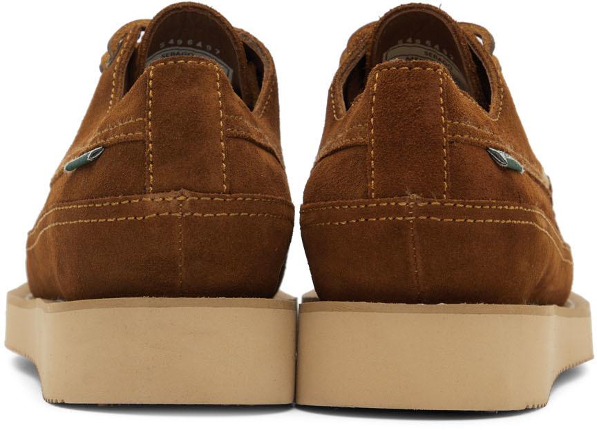 Brown Suede Makwa Derbys商品第2张图片规格展示