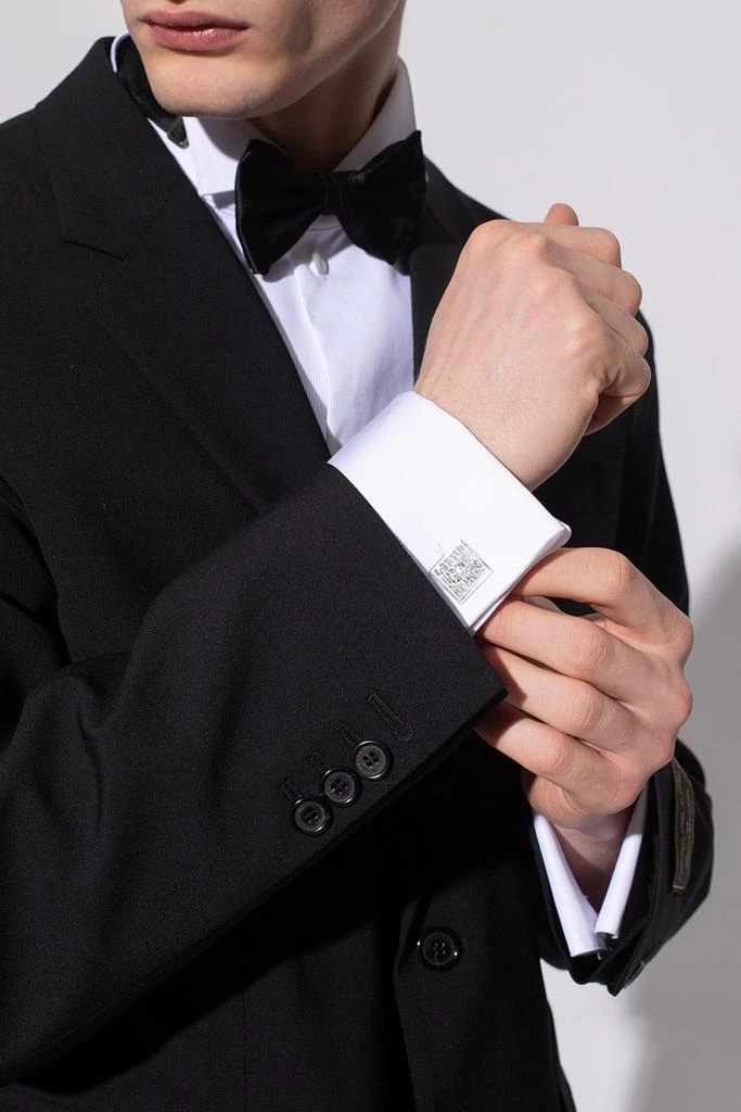 商品Lanvin|Lanvin Square Logo-Engraved Cufflinks,价格¥1220,第3张图片详细描述
