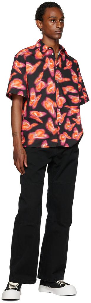 Pink & Orange Printed Shirt商品第4张图片规格展示