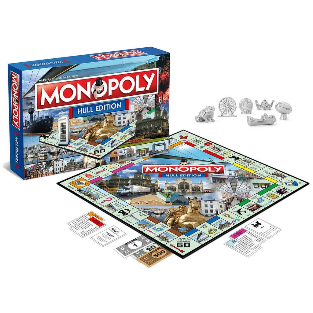 商品Hasbro|Monopoly Board Game - Hull Edition,价格¥293,第2张图片详细描述