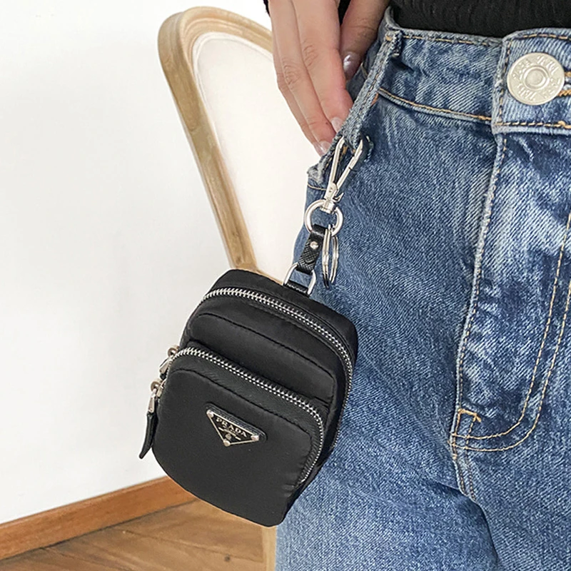 PRADA 女士黑色织物单肩包 2TT071-D02-F0002 商品