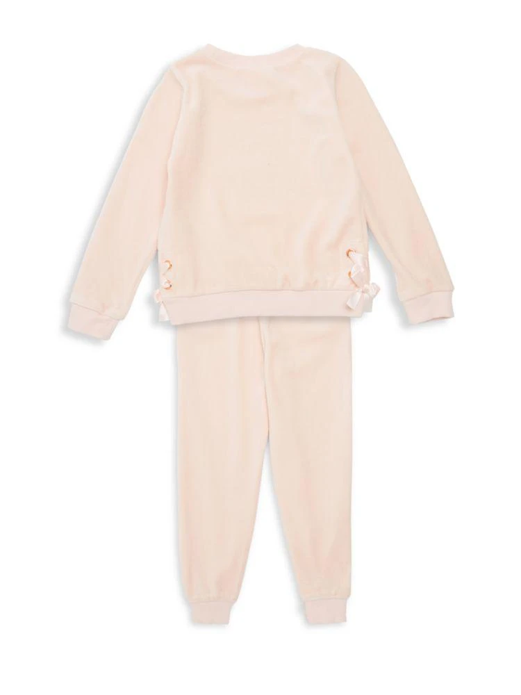 商品Juicy Couture|小女童卫衣+束脚裤套装,价格¥213,第2张图片详细描述