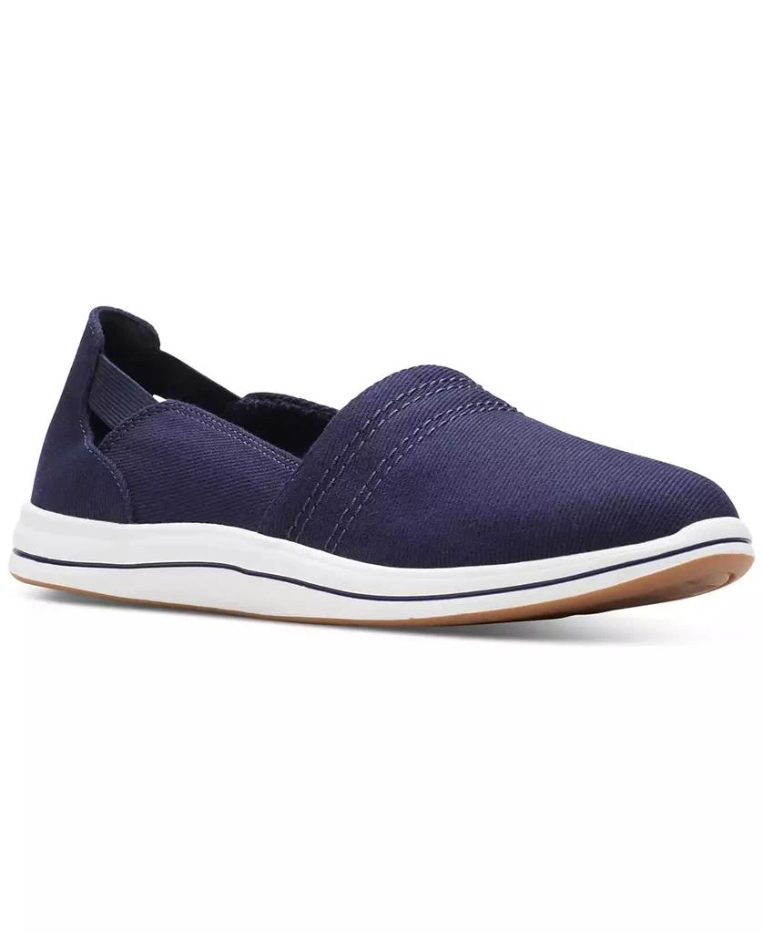 商品Clarks|Women's Cloudsteppers Breeze Step II Slip On Sneakers,价格¥319,第1张图片