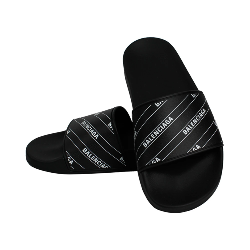 BALENCIAGA 黑色女士露趾高跟拖鞋 578935-W1S90-1006 商品