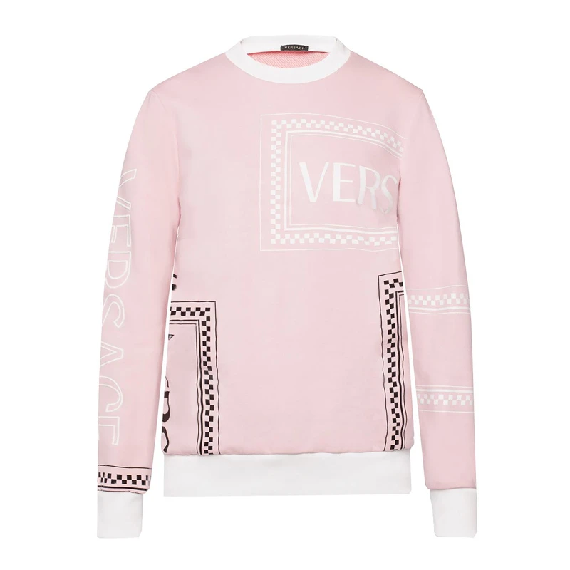 VERSACE 范思哲 女士粉色棉质卫衣 A82271-A217878-A2242 商品