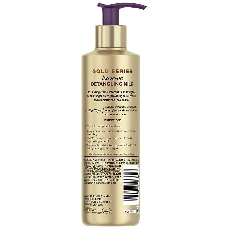 商品Pantene|Sulfate-Free Detangling Milk Treatment with Argan Oil,价格¥56,第5张图片详细描述