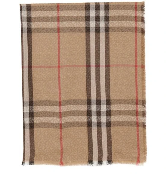 商品Burberry|Giant Check围巾,价格¥4835,第1张图片