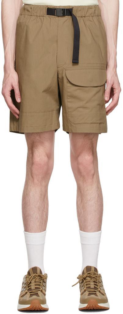 商品DESCENTE|Khaki Cotton Shorts,价格¥1175,第1张图片