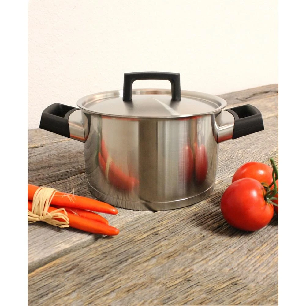 商品BergHOFF|Ron 8" Stainless Steel Covered Casserole,价格¥1248,第3张图片详细描述