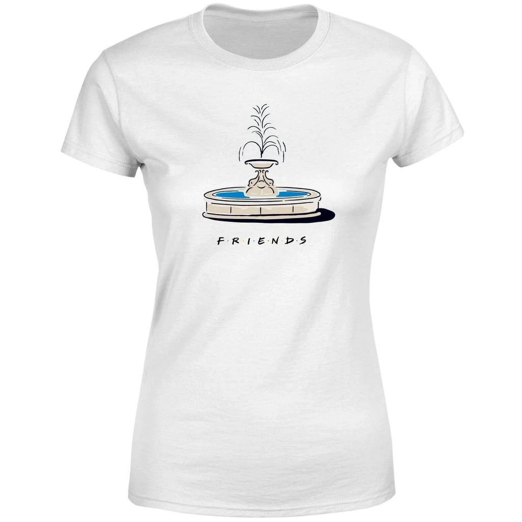 商品Original Hero|Friends Fountain Women's T-Shirt - White,价格¥175,第5张图片详细描述